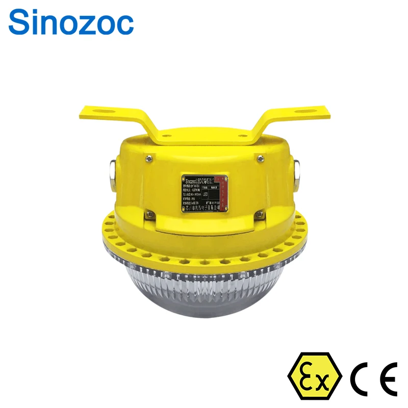 Sinozoc Atex 10W 20W DC 24V Waterproof Explosion proof Light Explosion-proof Light Explosion Proof Lamp