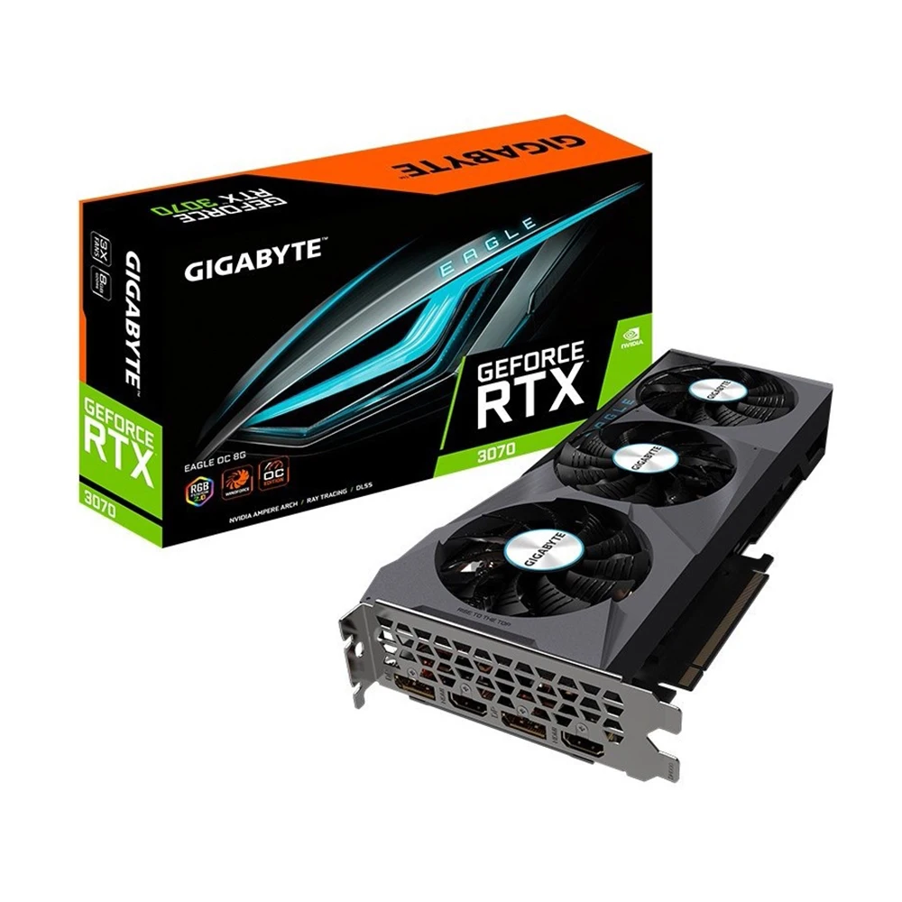 Brand New Gigabyte Geforce Rtx 3070 Gaming Oc 8g Gddr6 For Desktop Gaming Geforce Gigabyte Rtx3070