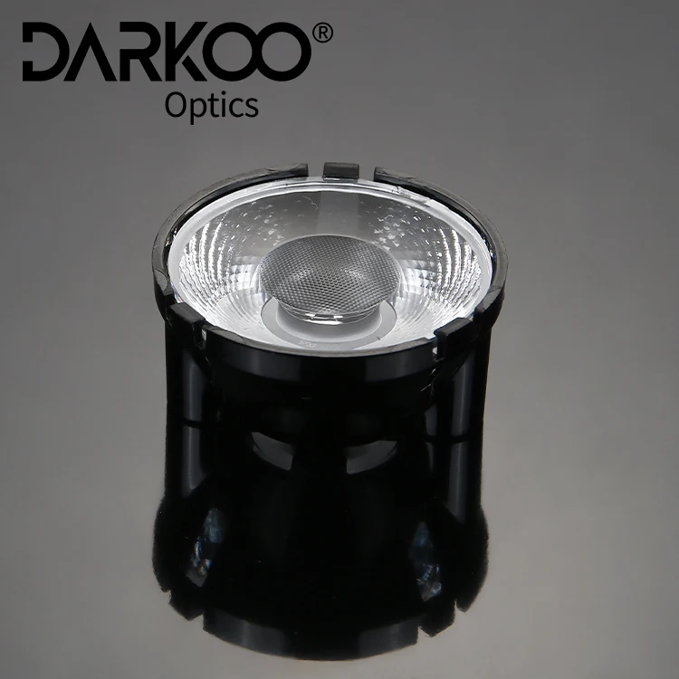 Spot Track Lighting Optical Manufacturer Lens Round Plastic Led Light Lens Custom 30-Deg Angle 3030 24 Degree 5050 Pc Light Lens