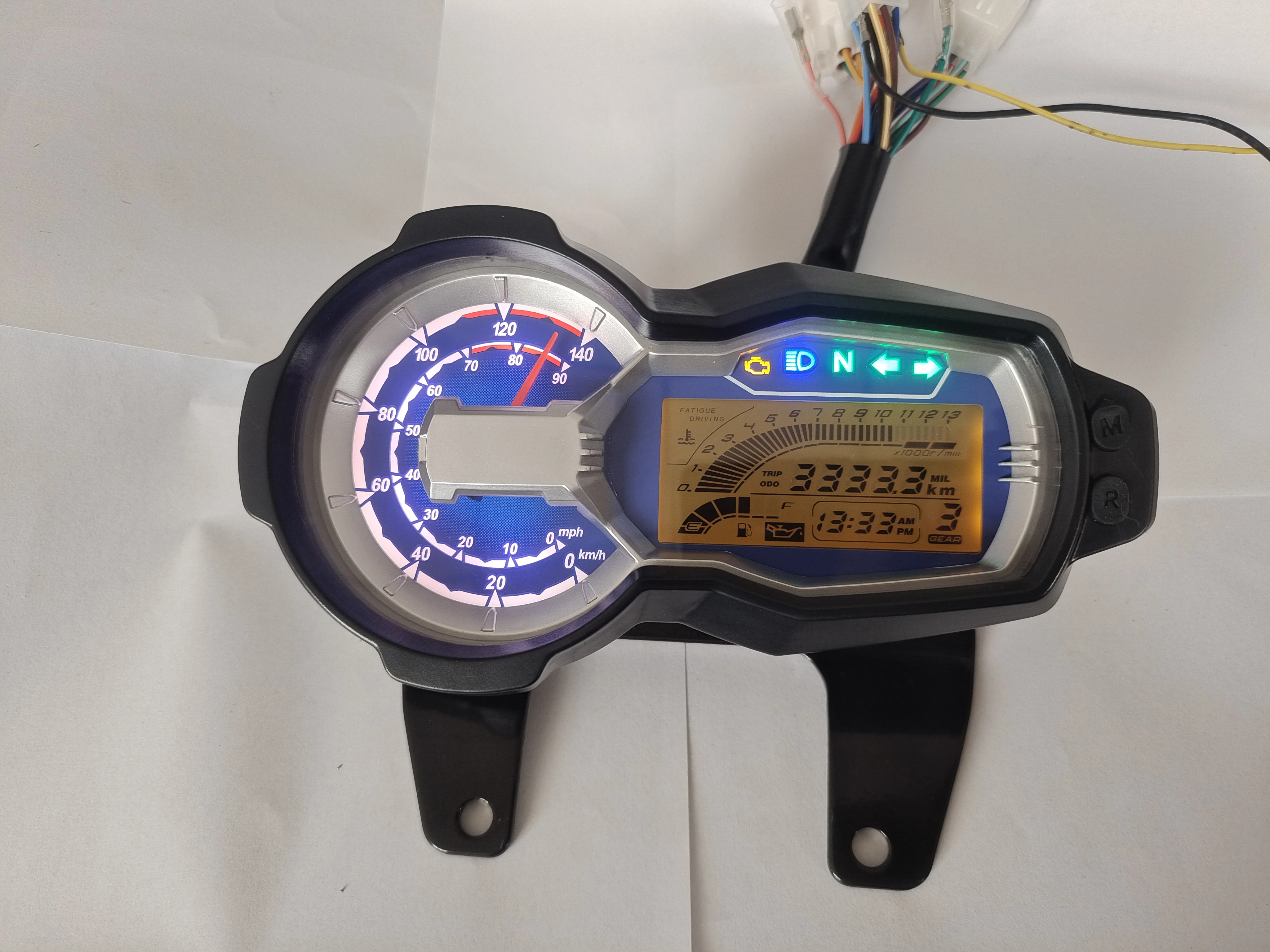 China Factory Good Quality Waterproof Smart Customize Meter Display Motorcycle Digital Meter
