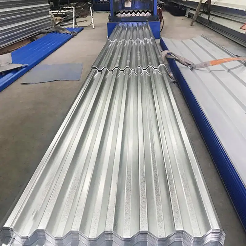 Roofing Sheet Galvanized Corrugated Sheets Plate for Roofing Factory Supply Iron Price Metal Carbon Steel / Stainless Steel ISO