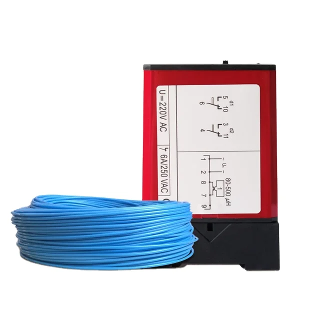 Двухканальный автомобильный петлевой детектор переменного тока 220 В Индуктивный петлевой датчик/петлевой детектор Автомобильный парковочный барьер Лот