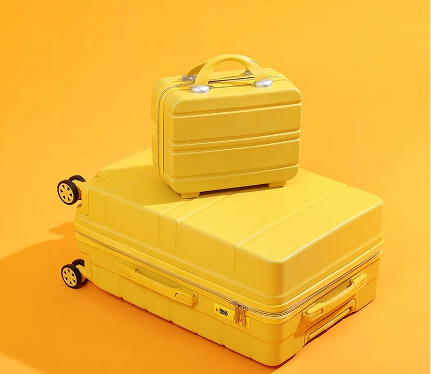 OEM ODM Professinal Factory Travel Trolley Baggage Carry on ABS Lightweight Suitcases Luggage