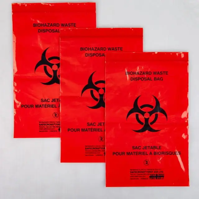 Оптовая продажа пластиковые пакеты на молнии для биоаварийной защиты полиэтиленовые транспортировки