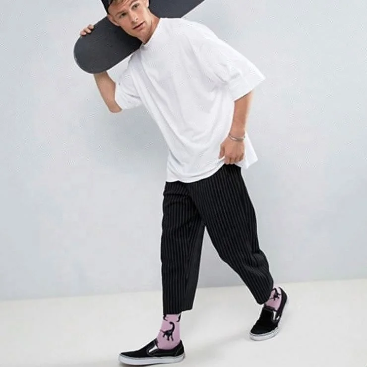 
thailand wholesale clothing blank oversize t-shirt 