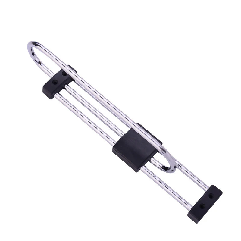telescopic sliding cabinet clothes hanger