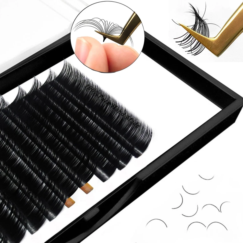 Quewel Lashes Vendors Supply Cilia For Extension Korean Silk Soft Materials For Eyelash Extension