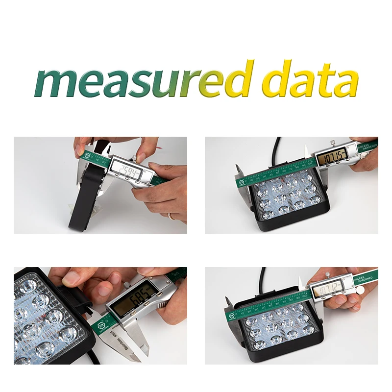 Long life 12V 24V 48W super bright LED work light waterproof ip68 suitable for car truck trailer camion bus boat