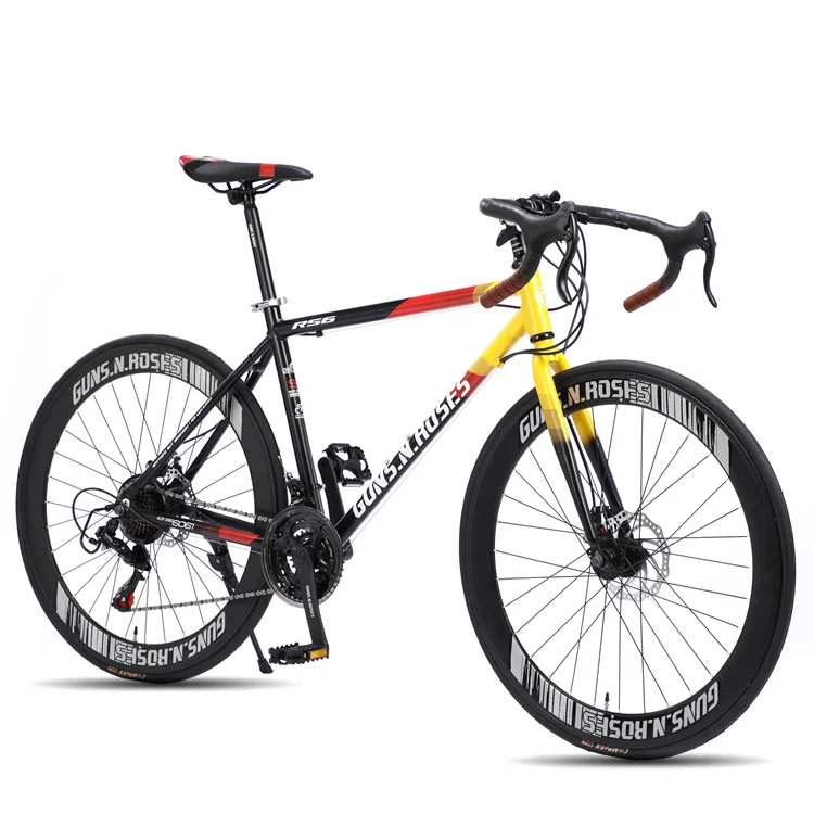 700C 16 Speed Aluminum alloy frame adults radius Caliper brake Double-layer aluminum alloy high-strength rimracing bike
