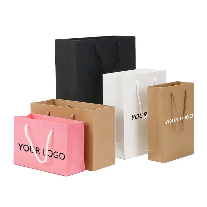 China Luxury Gift Bag Factory Price With 210 G Art Paper Customised Logo Christmas Gift Bags