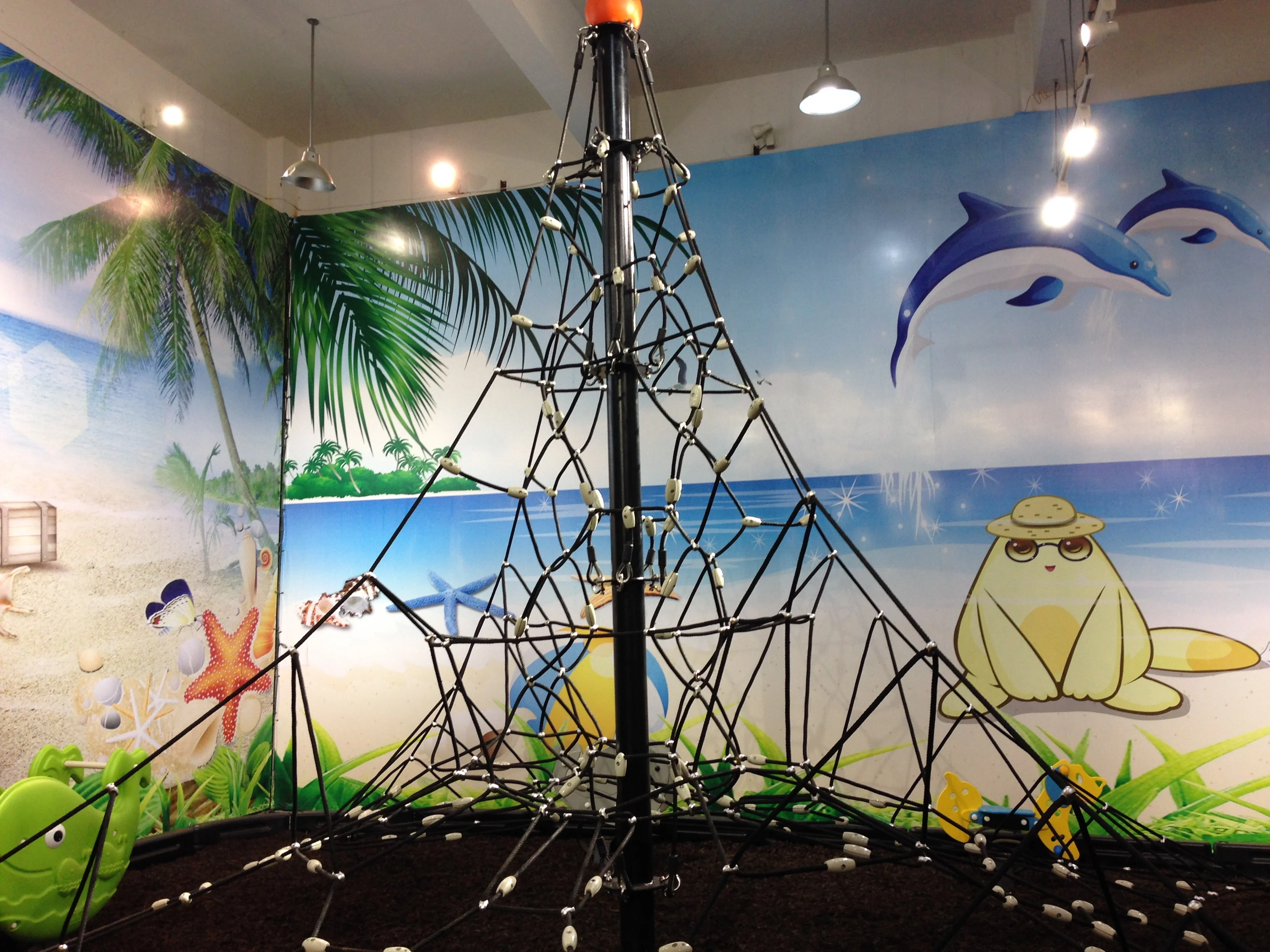 playground children fitness exercise climbing sport equipment for amusement park