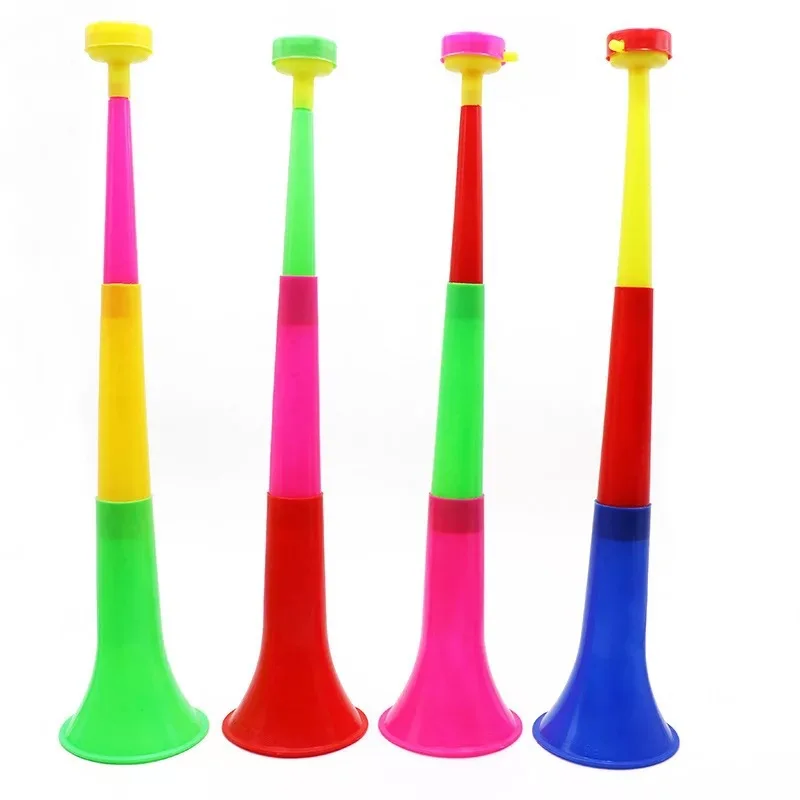 
21st birthday party portable and loud football game air blaster horn/trumpet for kids vuvuzela 