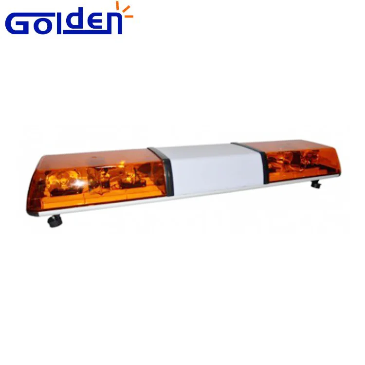Car roof mounted rotating warning amber lightbar for emergency vehicle lighting system