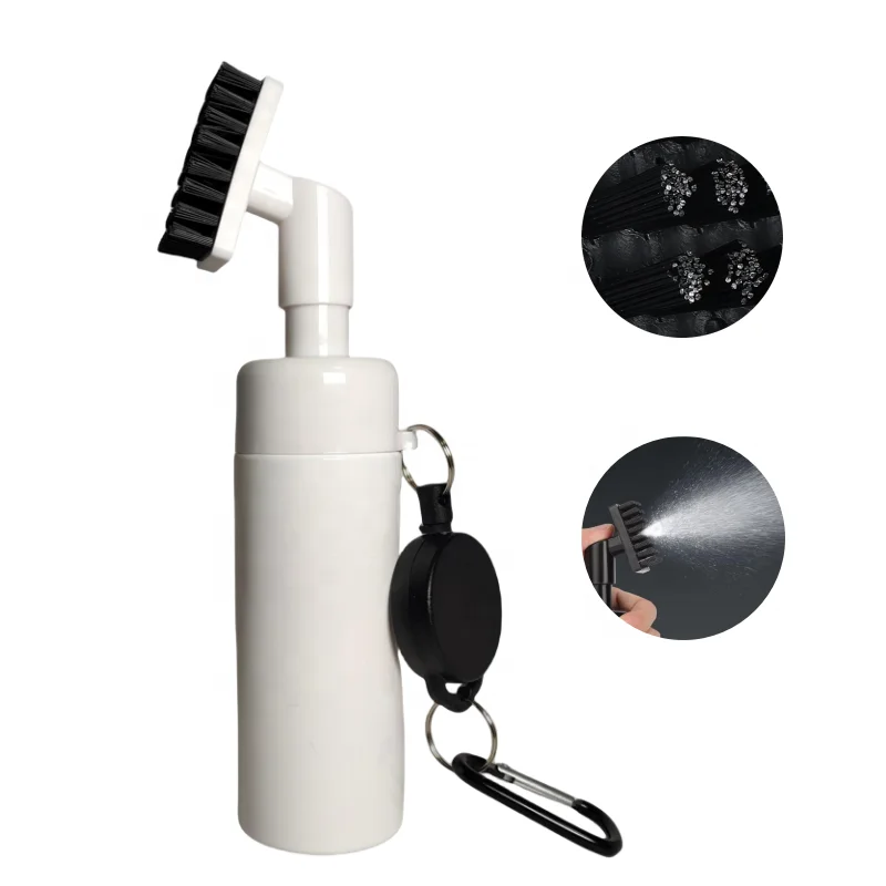 Fast Shipping New Water Spray Golf Club Cleaning Brush Large Water Capacity Golf Brush for Golf Club Balls Shoes Cleaning