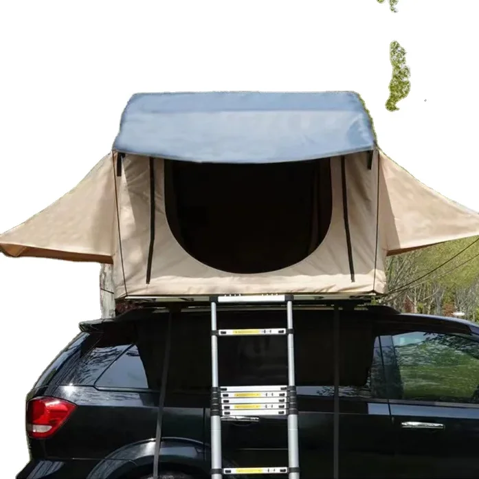 Custom Cheap China Wholesale Oem Reasonable Price Rooftop Tent with Ladder Waterproof Travel Outdoor Outland Roof Top TenT