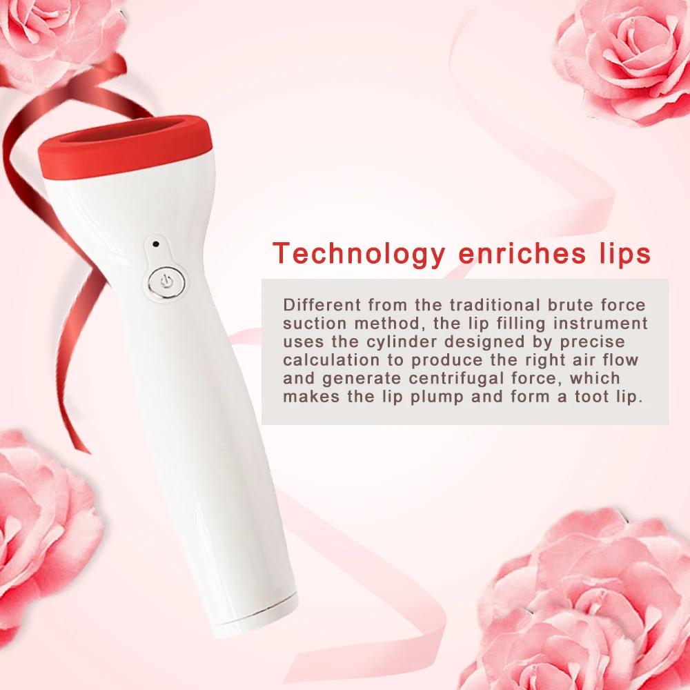 Silicone Lip Plumper Device Electric Lip Plump Enhancer Care Tool Sexy Bigger Full Lips Enlarger Labios Aumento Pump