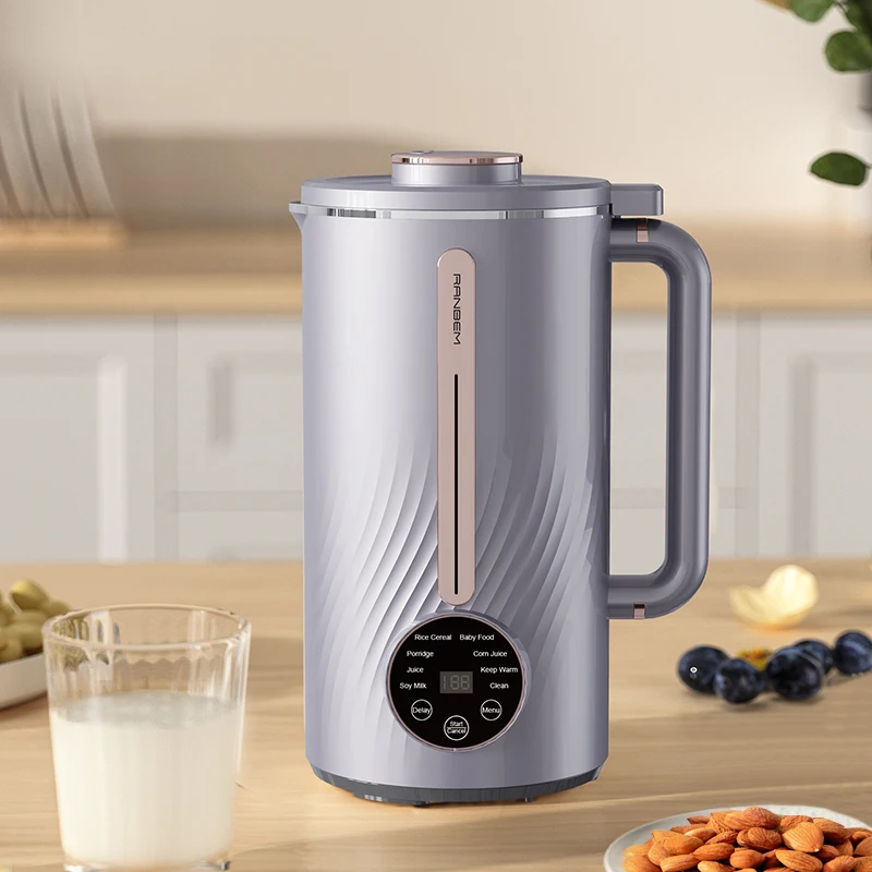 RANBEM Homemade Almond Oat Soy Plant-Based Milk Dairy Free Beverages Self Cleaning Filter Free Automatic Nut Milk Maker