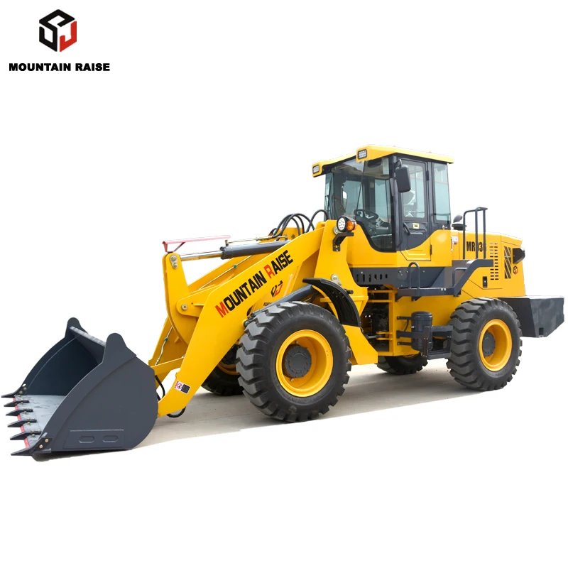 New style 3.0ton wheel loader hoflader radlader with 4wheel drive