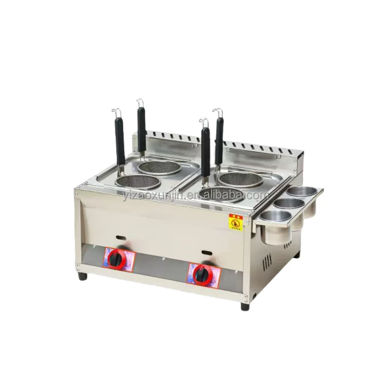 High quality Italian noodle cooking stove stainless steel independent professional noodle stove