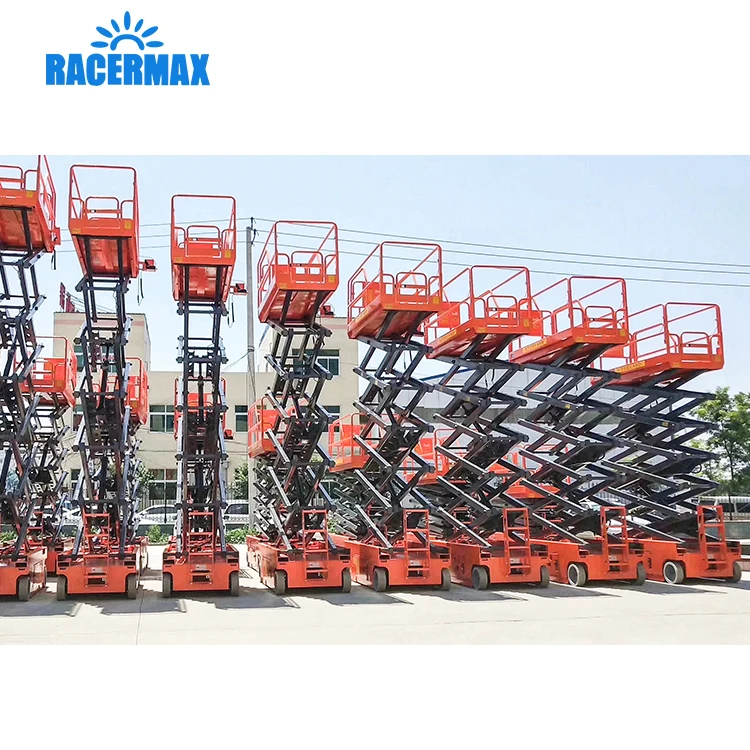 Высококачественный личный ножничный подъемник Racermax, ножничный подъемник для одного человека