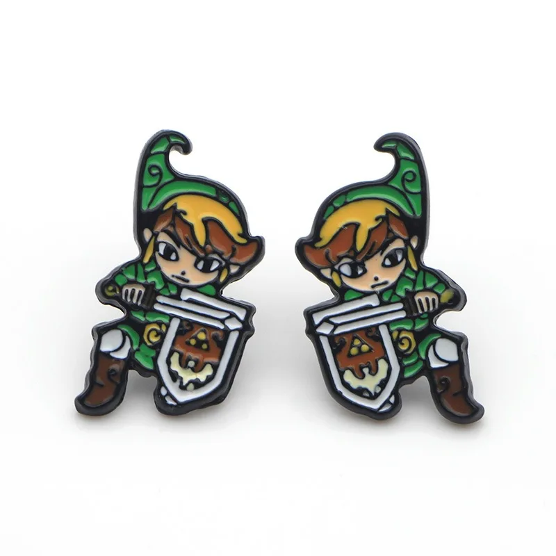 19 Designs War Custom Earring Fashion Personalised Rugratg Gowild Cartoon Alloy Enamel Stud Earrings