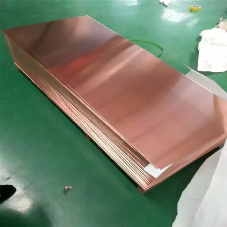 China Manufacturer High Quality Purple Red Pure Polished 3mm Thick 99.9% Metal Copper Plate