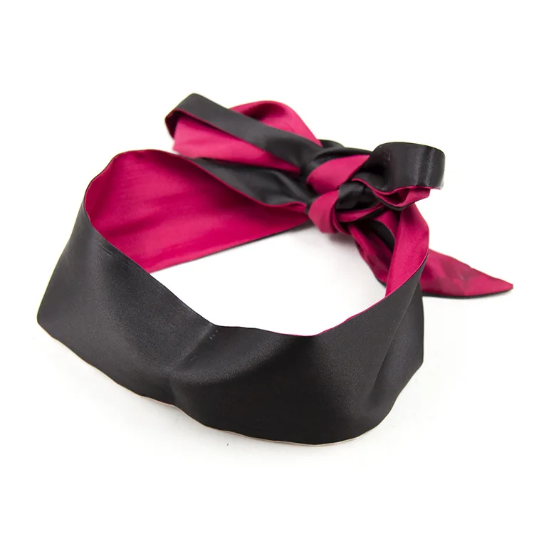 New BDSM Bondage Restraint Sex Toy Adult Women Soft Silk Eye Mask Shade Blindfold SM Sexy Games