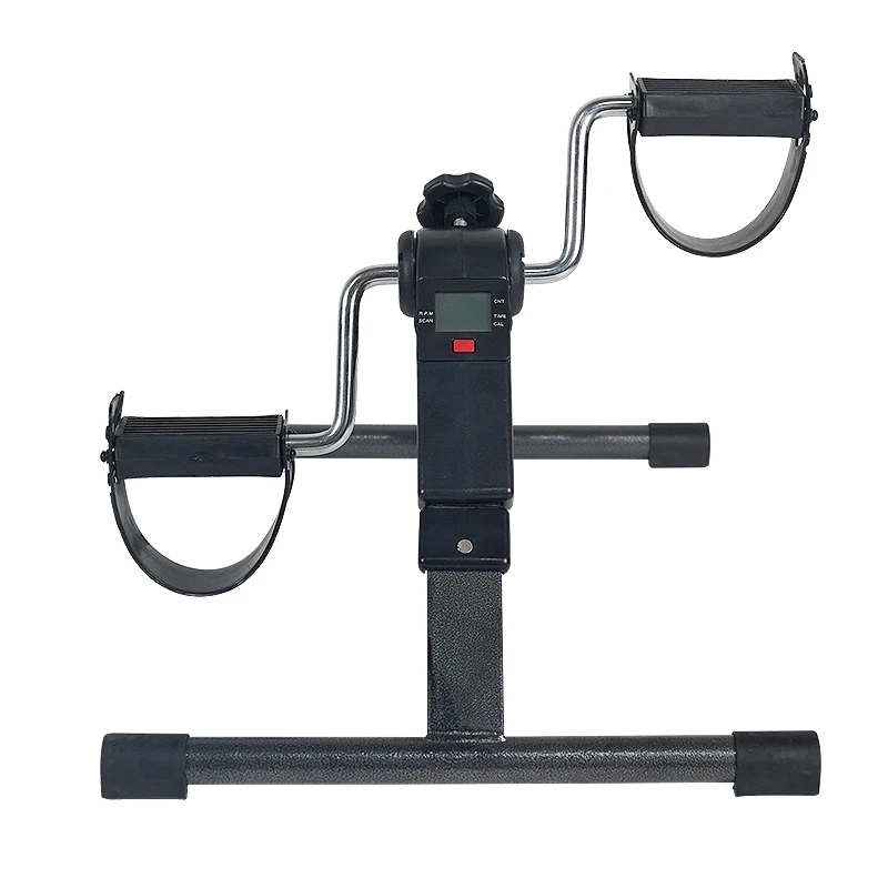 Jipetal New Stock Arrival JPT-PE-D01 Four Anti-Slip Rubber Pads Prevent Sliding Folding Pedal Exerciser With Electronic Display