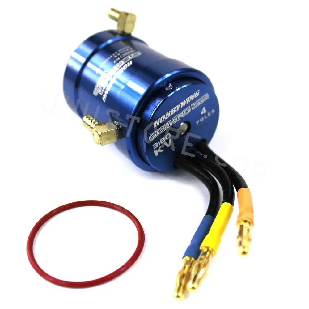 Новый бесщеточный двигатель Hobbywing SaeKing 2040SL 4800KV /2848SL 3900KV /3660SL 3180KV с водяным охлаждением для радиоуправляемой лодки высокого качества