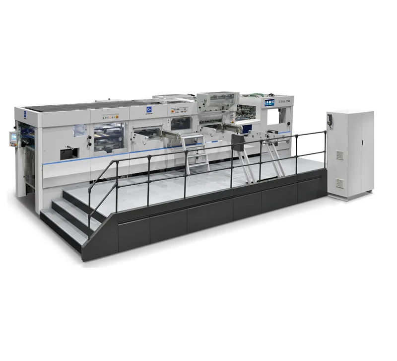 
Automatic Flat Bed Corrugated Cardboard Cutter Die Cutting Machine With Waste Stripping 