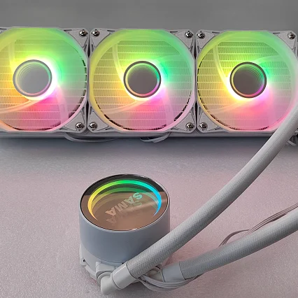 Высококачественный радиатор для процессора SAMA 360 мм, водяное охлаждение для корпуса ноутбука