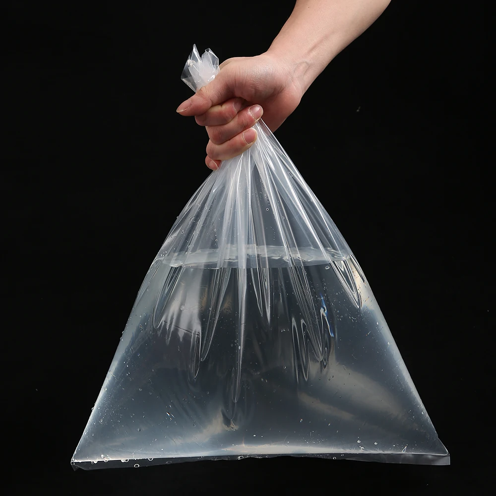 Top Sale Wholesale Custom size Waterproof Dustproof Plastic PE Bags Flat Open Top Clear Poly Bag