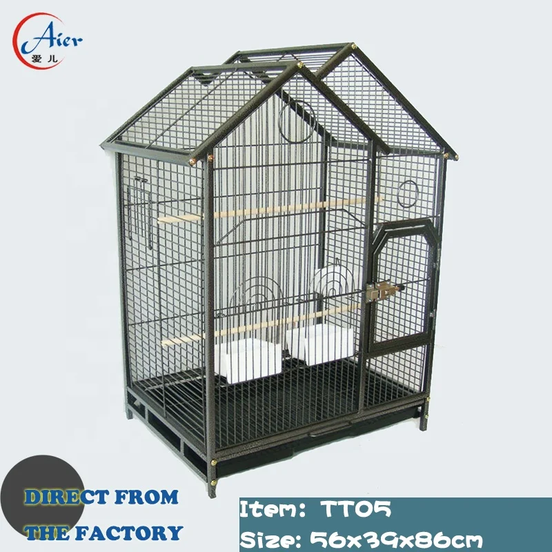 Wholesale Collapsible Bird Cage Parrot Love Birds Flight Extra Large Bird Cage For Sale