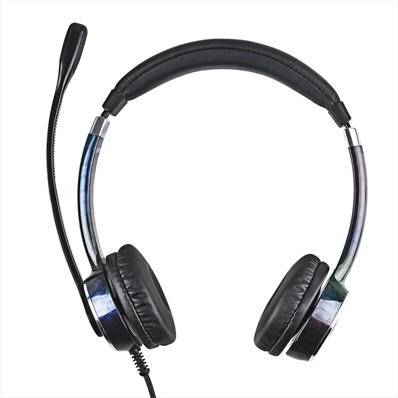 OEM custom FC22 rj головная повязка, шумоподавление, гарнитура, колл-центр, игровая обучающая музыка