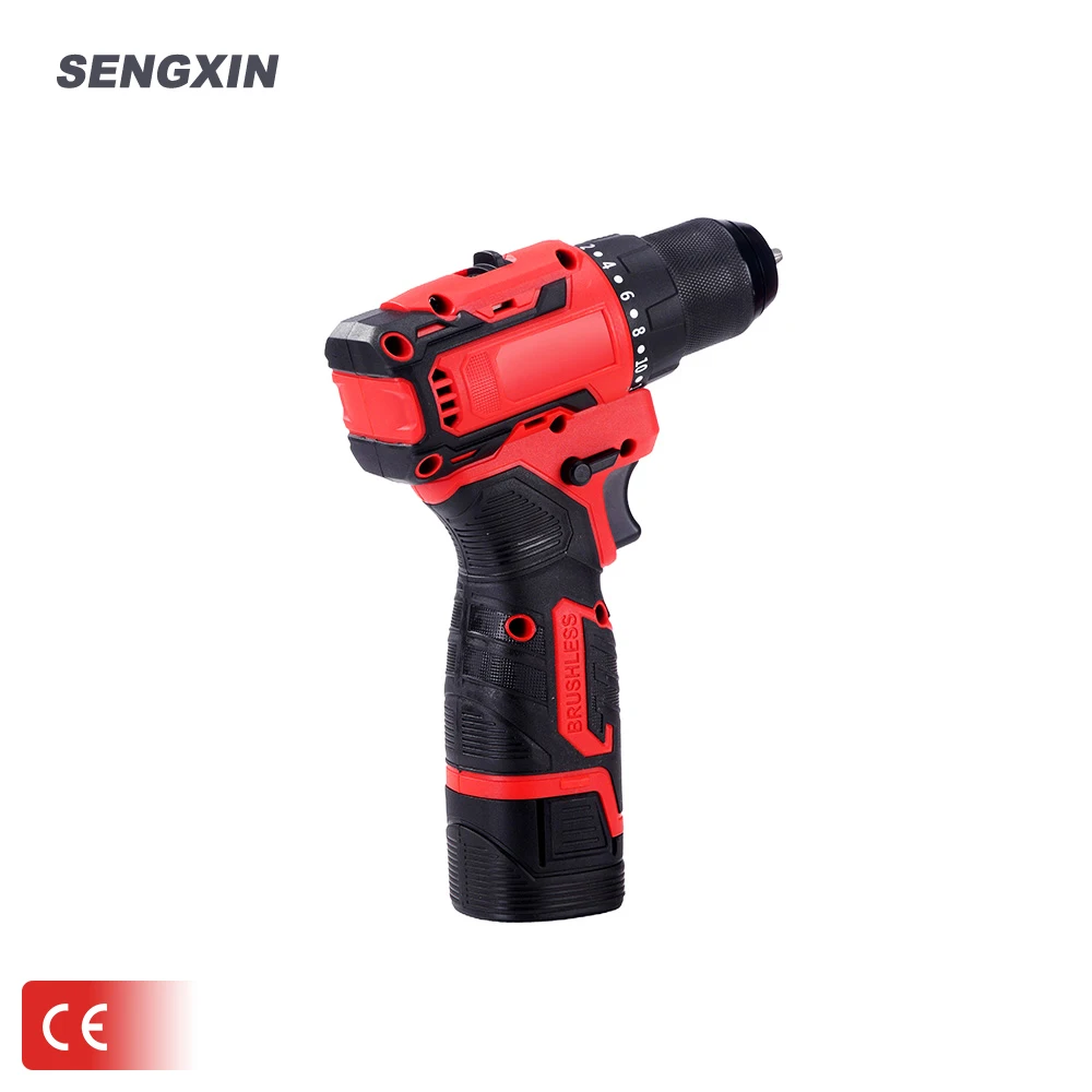 SENGXlN Wholesale 16.8v Brushless Lithium Two Speed Cordless Electric Drilling Machines Power Drills China Factory