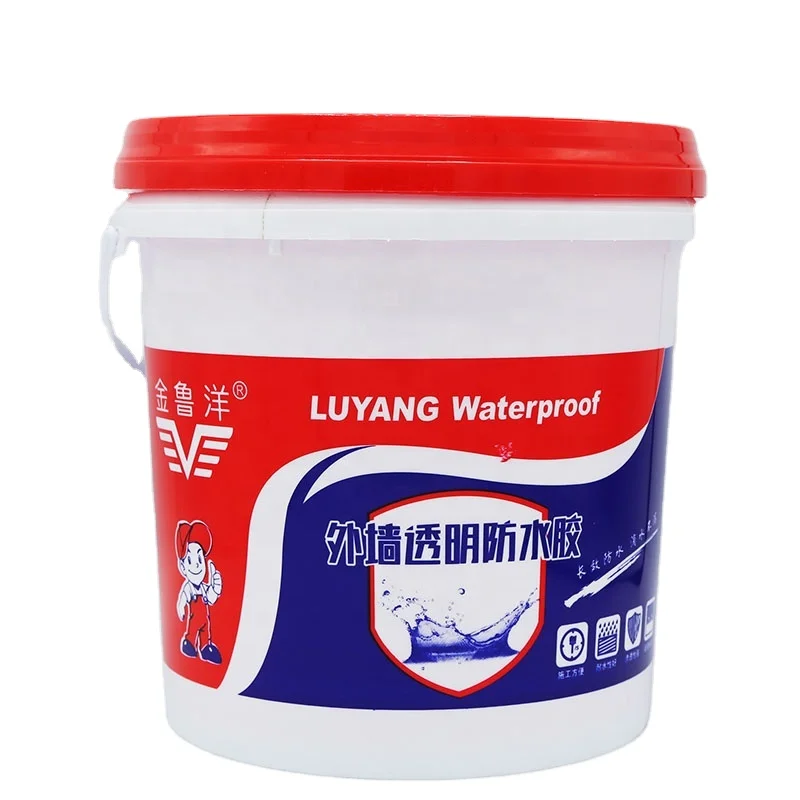 low price pure acrylic interior and exterior transparent waterproof glue for roof and wall