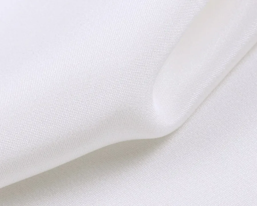 In Stock Natural White 100%Silk Crepe 4 Ply Crepe De Chine 40mm Heavy Silk Fabric