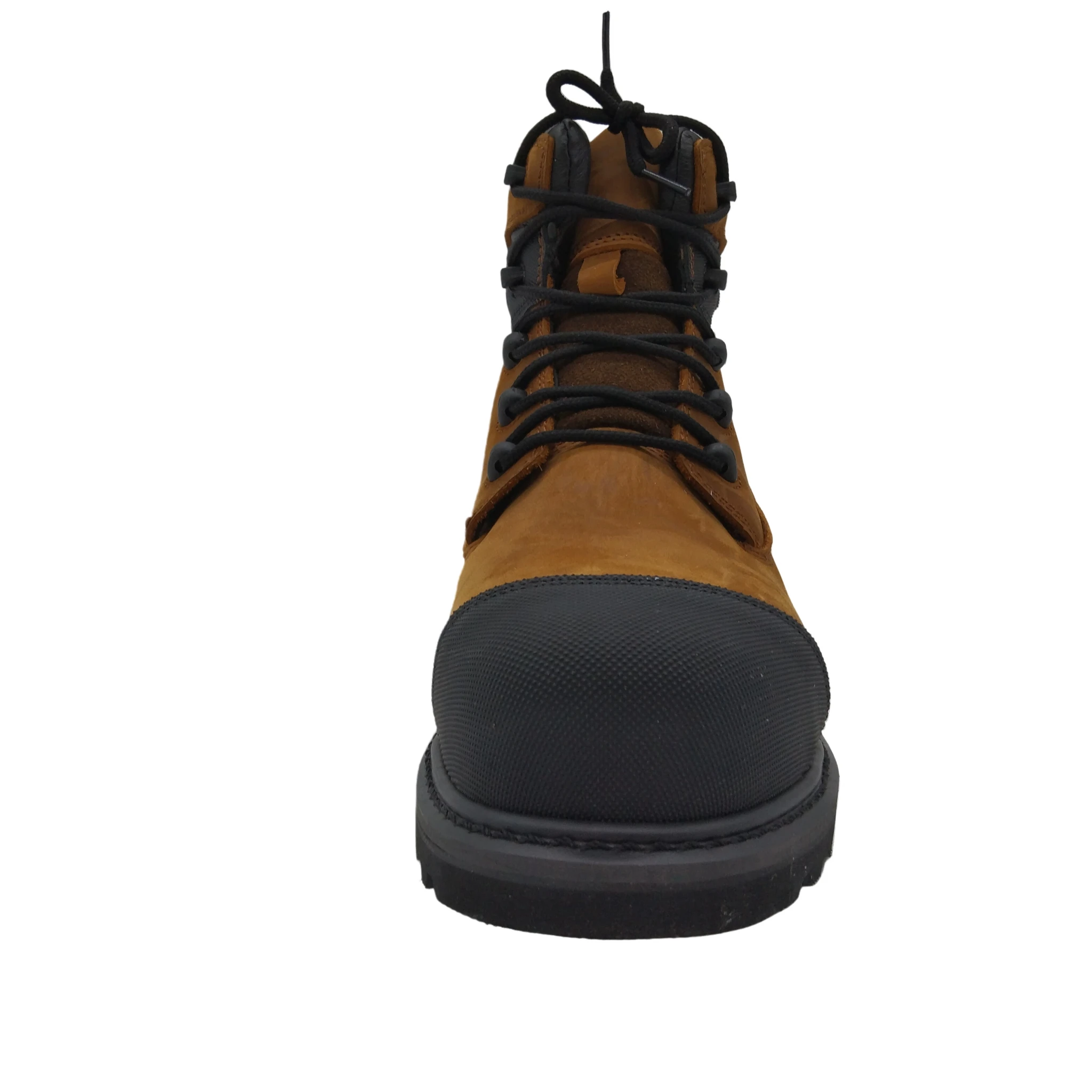 High Quality Nubuck Leather Rubber Outsole Industrial Safety Shoes Goodyear Welt Safety Boots