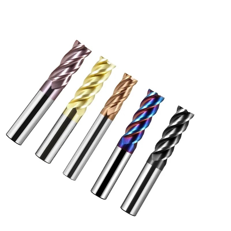 HARDVIK Boost Productivity carbide end mills end mill cutter solid carbide end mills full size OEM ODM for steel