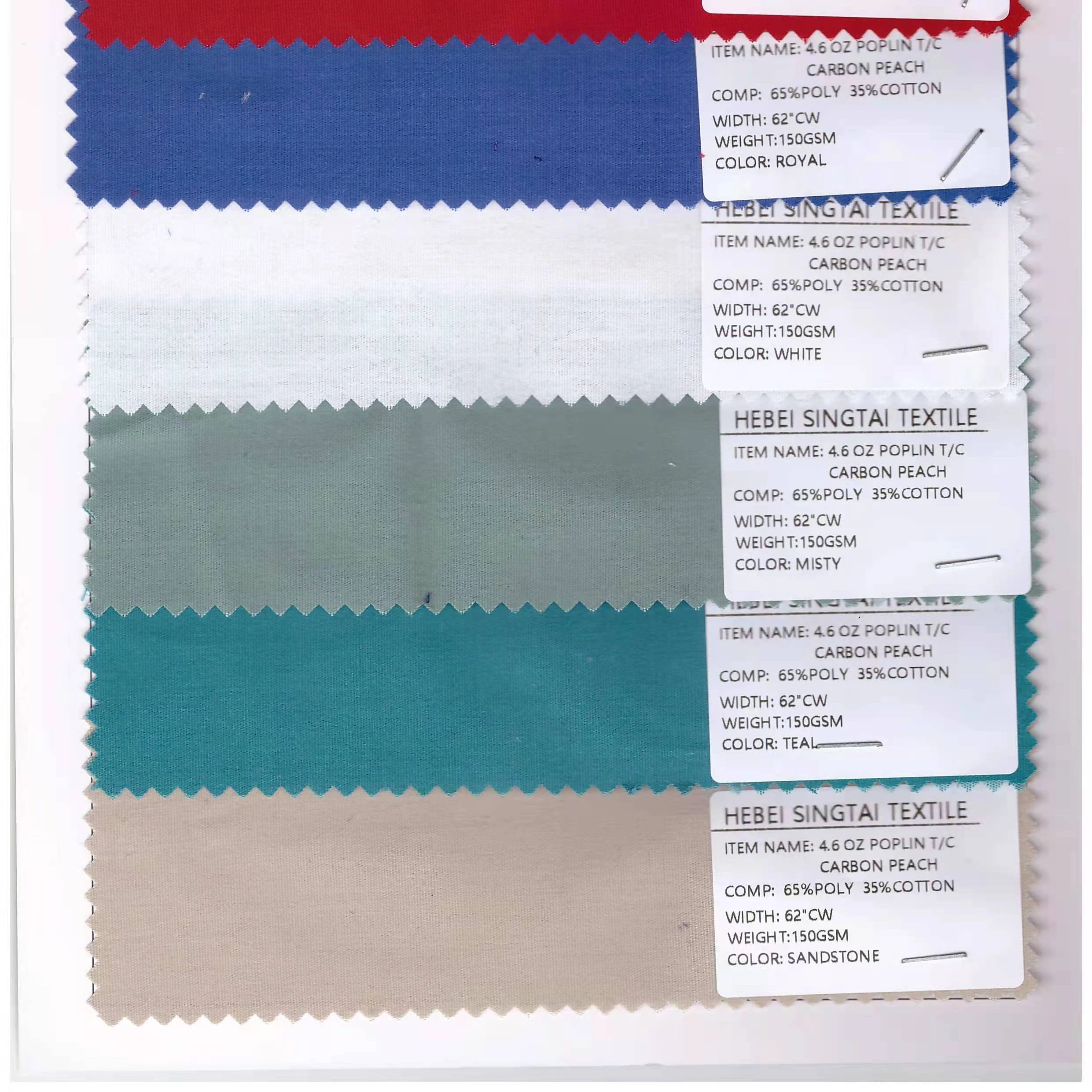 TC 65/35 hospital uniform fabric for nurse doctor medical fabric