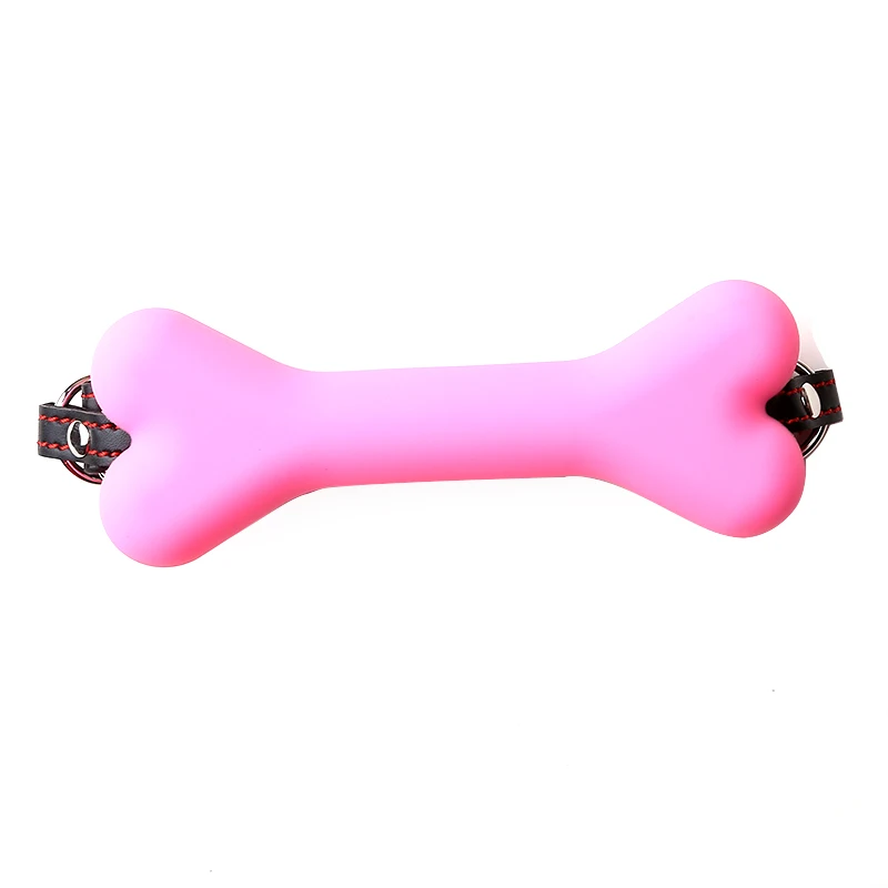 Silicone Dog Bone Gag Mouth Plug Balls Adult Games Sex Slave BDSM  Sex Toys