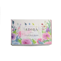 Парики с логотипом на заказ, косметика для ухода за кожей, коробка из гофрированной бумаги