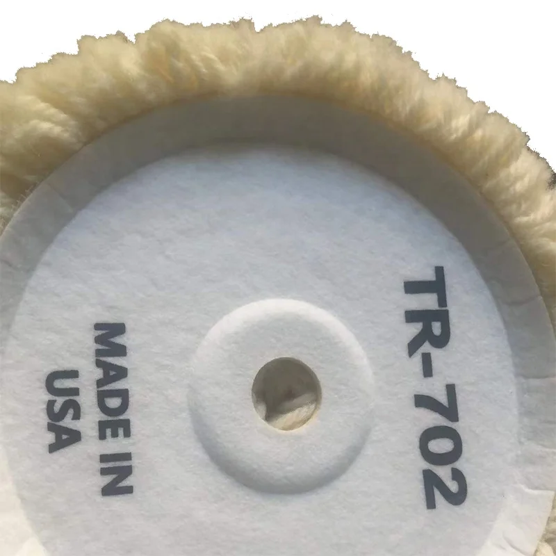 Automobile Polishing Pads, 7.5 Inch Double Sided Buffing Balls GBR Series Wool Polishing Discs for FRP Boat Mold