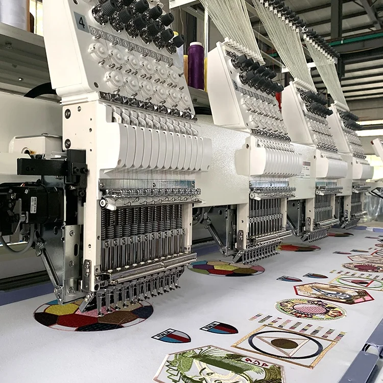 High Speed Computer Embroidery Machine 3 Head Multi-head Embroidery Machine for Sales