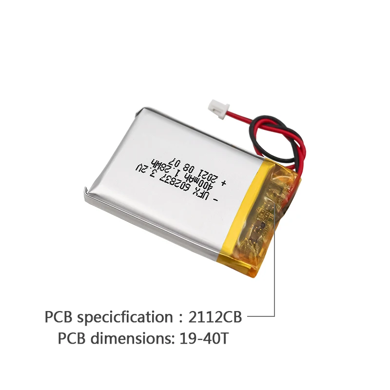 Chinese Li-ion Cell Manufacturer LiFePO4 Battery Pack UFX 602837 600mAh 3.2V Safety Lipo Battery