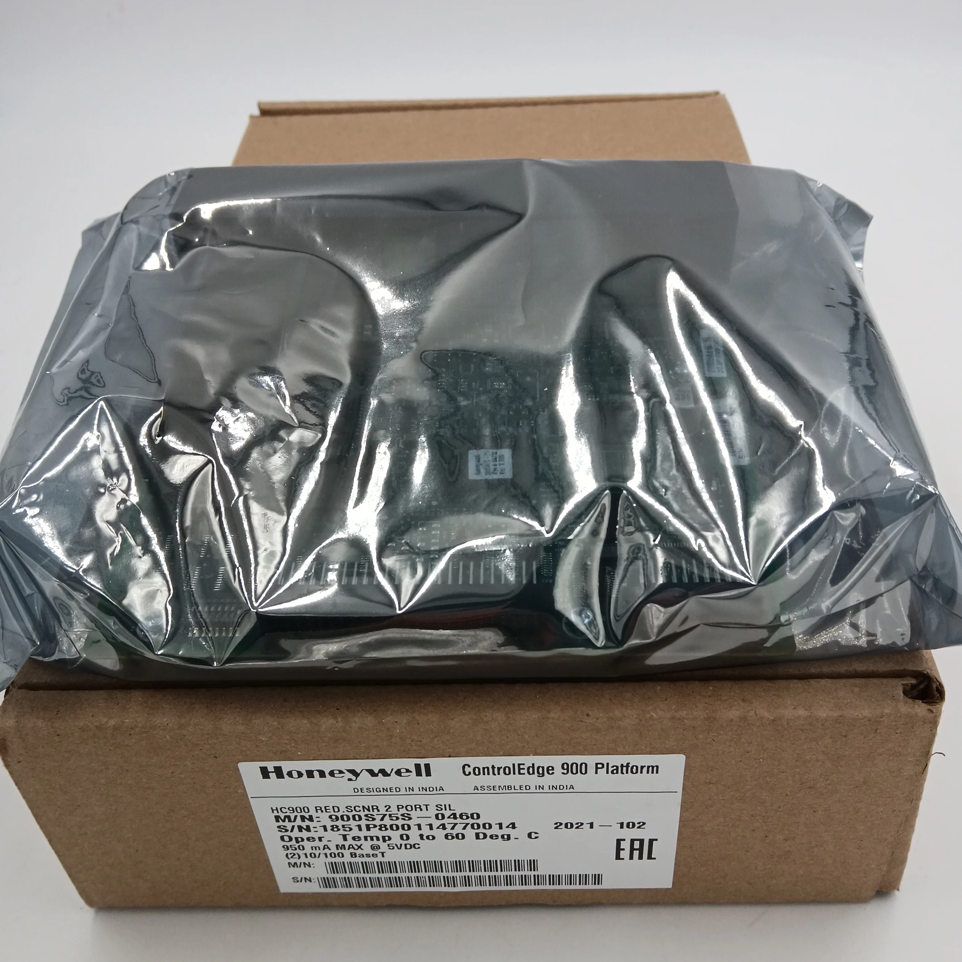 Плата расширения ЦП Shang Hai Ran Xian 900S75S-0460 DCS SIS system аналоговая Входная карта HC900 для Honeywell Spot