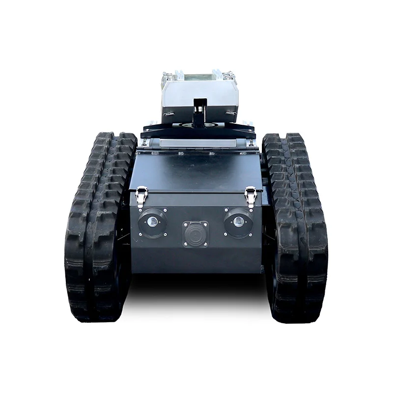 TinS-8 large tank chassis survey robot construction layout robot