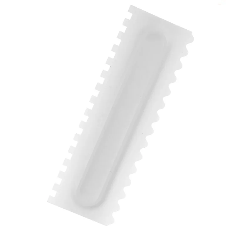 2021 Hot Selling 2PCS Cake Decorating Comb Icing Smoother Cake Scraper Pastry Baking Tools for Cake Tool