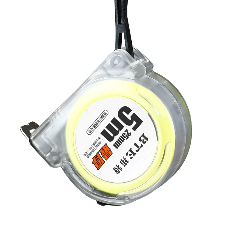 Custom logo ABS Case 8M/26FT Matte Blade Steel Tape Measure Convenient Metric System Length Tool
