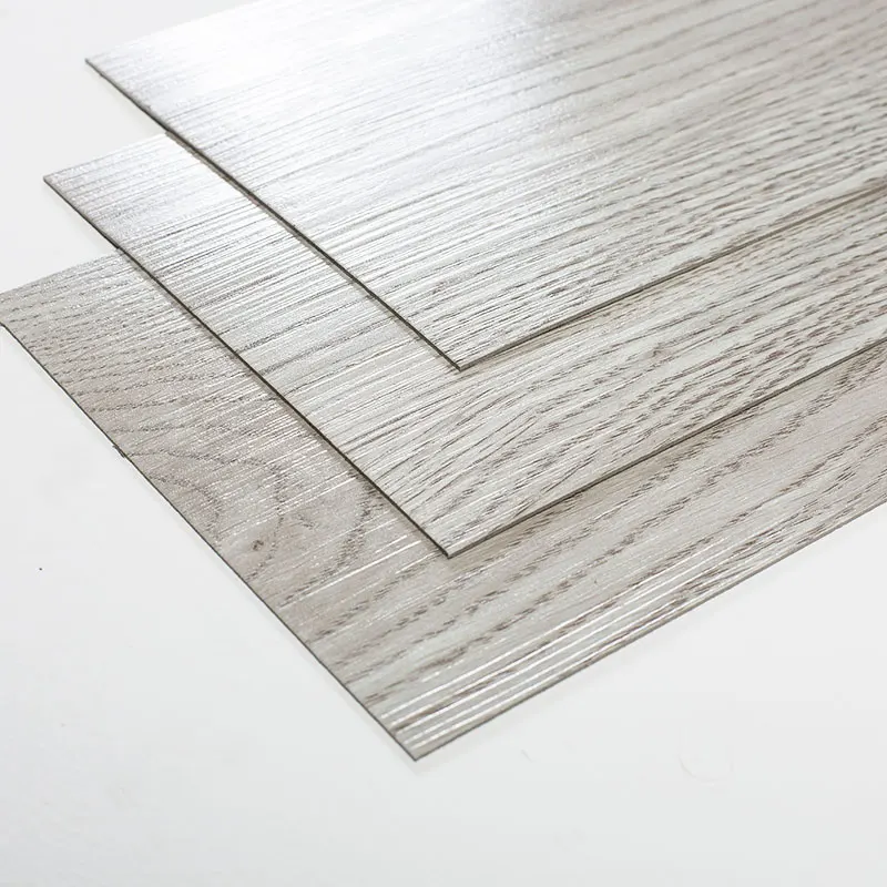1.6mm 2mm Self-adhesive flooring Plastic vinyl plank Luxury PVC Tiles wear-resistant commercial Pvc stickers Flooring for office